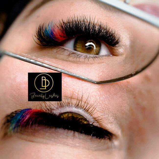 przedłużanie rzęs, paznokcie