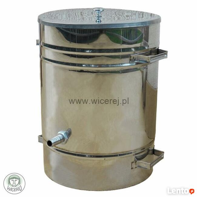 Topiarka Parowa do Wosku Pszczelego 12L Nierdzewna