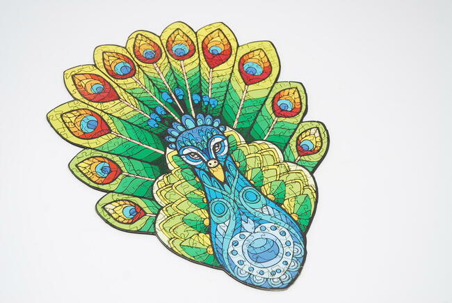 Puzzle Drewniane Premium EKO Układanka PAW 310 el. Rozmiar L