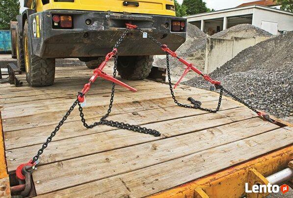 Napinacz łańcuchowy, odciąg transportowy, mocowanie ładunku