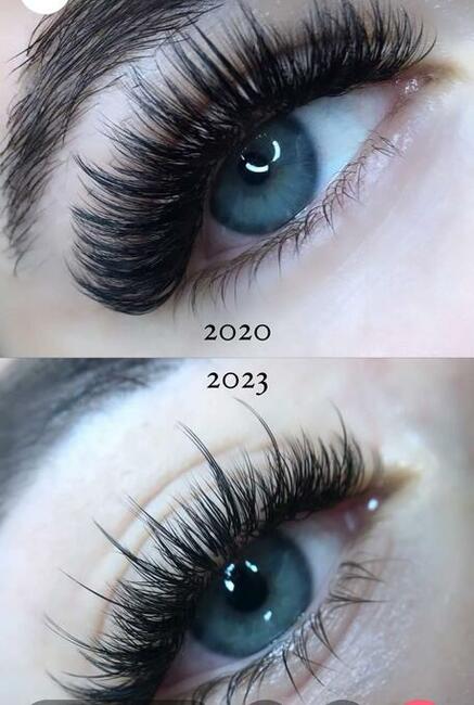 przedłużanie rzęs, paznokcie