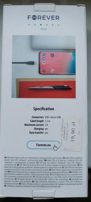 Kabel USB