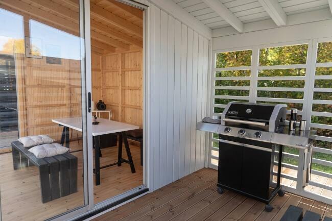 Altana grillowa ogrodowa Grill3 X 3 M Z PRZEDŁUŻENIEM 2X3M