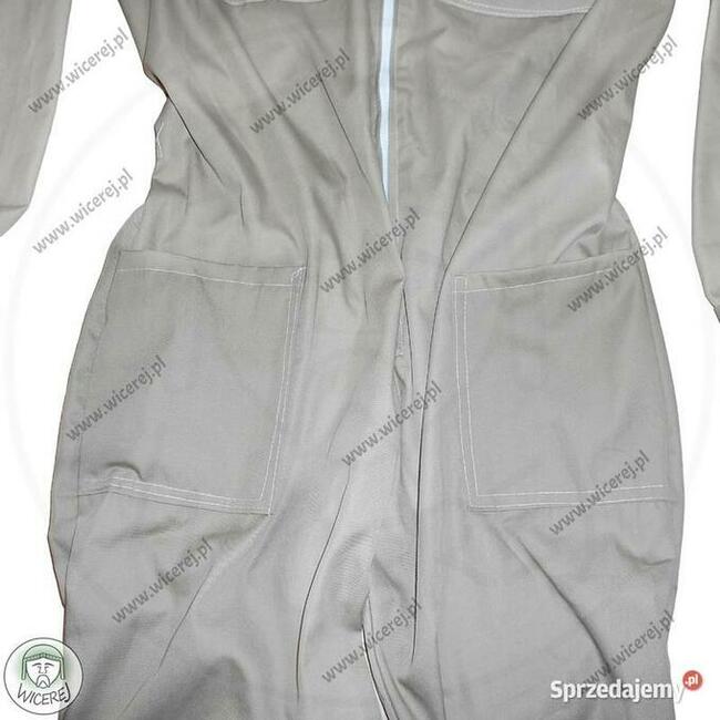 Kombinezon Pszczelarski Premium 100% Bawełna z Kapeluszem