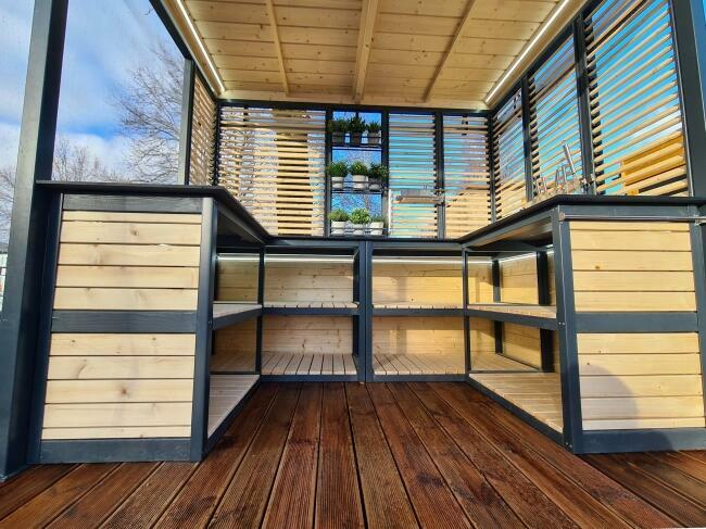 Altana Grill KUCHNIA letnia ZEWNĘTRZNA 2,5 X 1,6 M