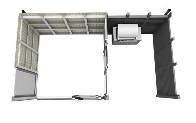 Altana grillowa ogrodowa Grill3 X 3 M Z PRZEDŁUŻENIEM 2X3M