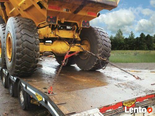 Napinacz łańcuchowy, odciąg transportowy, mocowanie ładunku