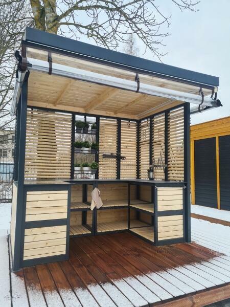 Altana Grill KUCHNIA letnia ZEWNĘTRZNA 2,5 X 1,6 M