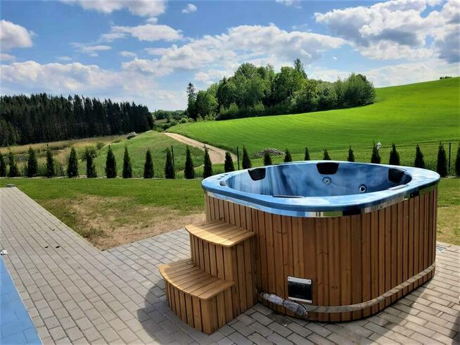 Balia ogrodowa Akrylowa Ruska BANIA Jacuzzi 200cm x 200cm