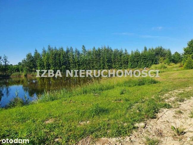 Działki nad stawem pod zabudowę