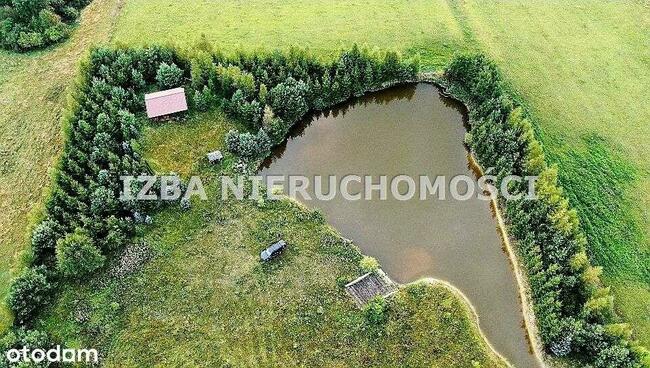 Działki nad stawem pod zabudowę