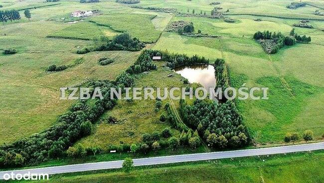 Działki nad stawem pod zabudowę