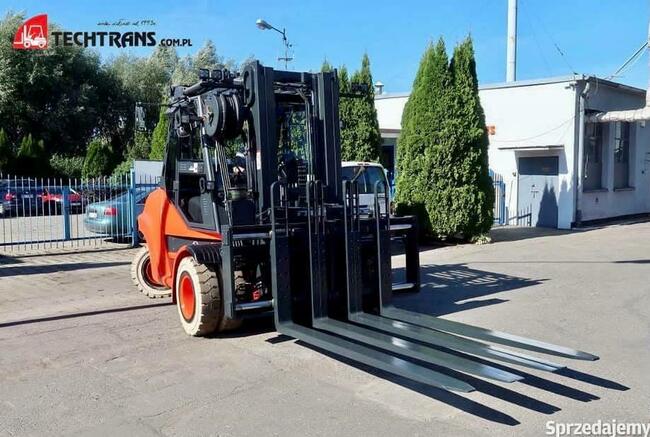 Linde H60 T wózek widłowy Linde 6 Ton, przesuw boczny widły