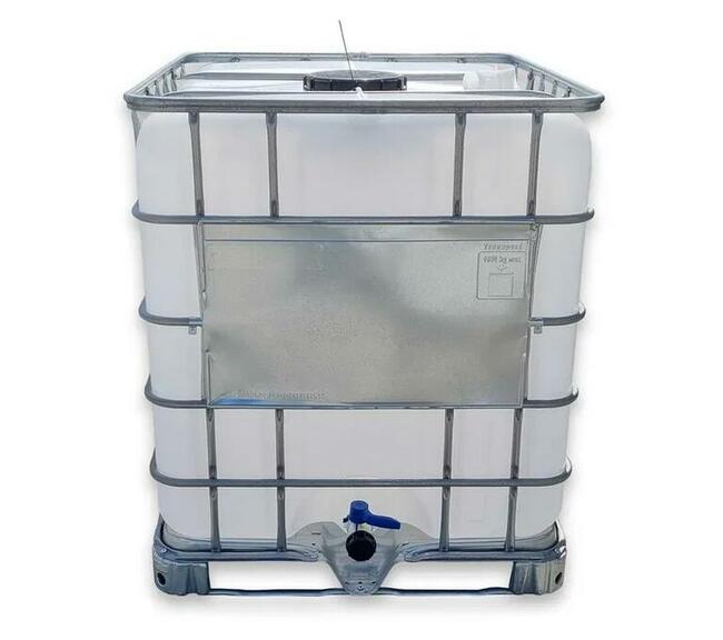 Zbiornik 1000l mauzer - atestem UN regenerowana paleta stal