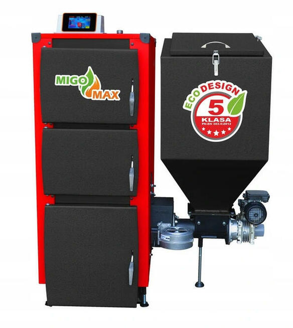 KOCIOŁ PIEC NA EKOGROSZEK 38KW