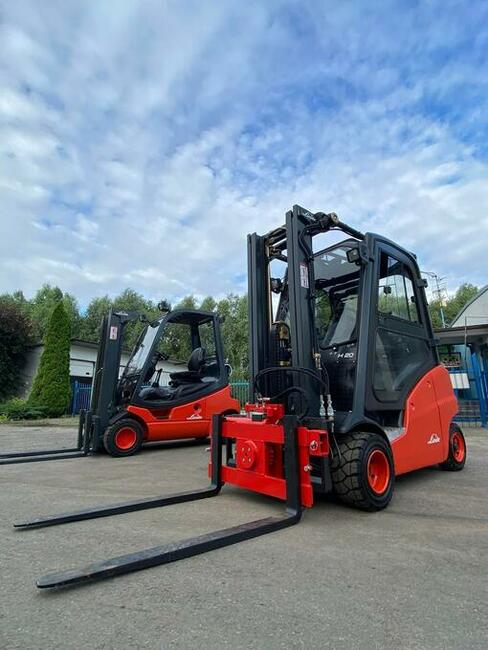 Linde H60 T wózek widłowy Linde 6 Ton, przesuw boczny widły