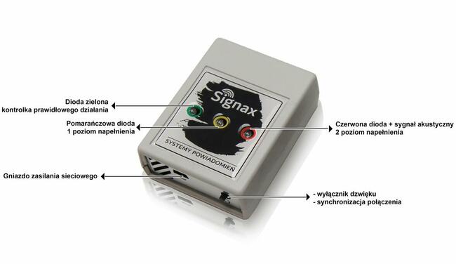 CZUJNIK NAPEŁNIENIA SZAMBA BEZPRZEWODOWY