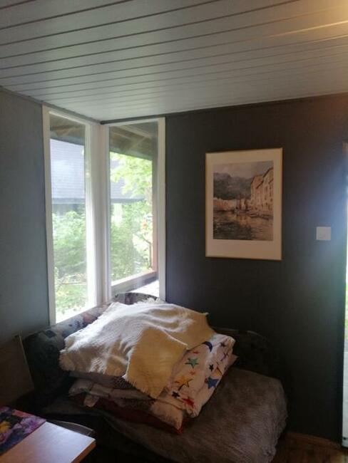 Domek Zajączek nad jeziorem Sasek Wielki wakacje, nocleg