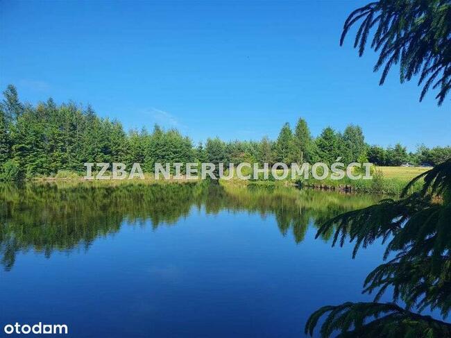 Działki nad stawem pod zabudowę