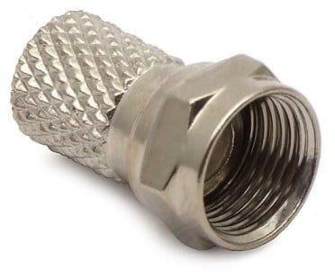 Złącze wtyk F Satelitarny nakręcany- 6,8MM