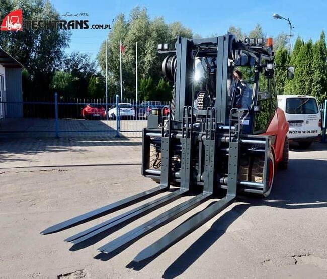 Linde H60 T wózek widłowy Linde 6 Ton, przesuw boczny widły