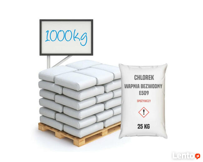 Chlorek wapnia bezwodny E509