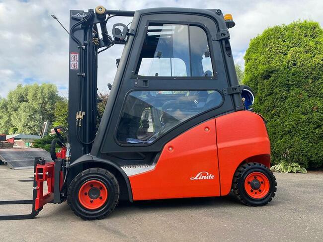 Linde H60 T wózek widłowy Linde 6 Ton, przesuw boczny widły