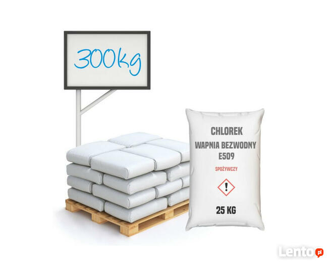 Chlorek wapnia bezwodny E509