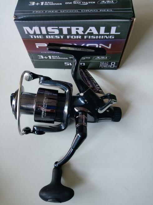 Kołowrotek z wolnym biegiem Mistrall Proxon 5000