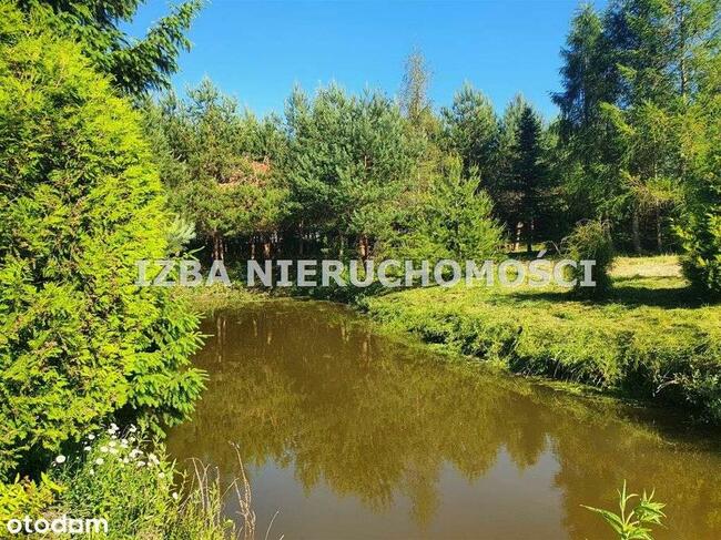 Działki nad stawem pod zabudowę