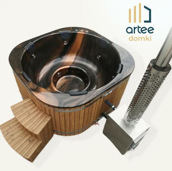 Balia ogrodowa Akrylowa Ruska BANIA Jacuzzi 200cm x 200cm