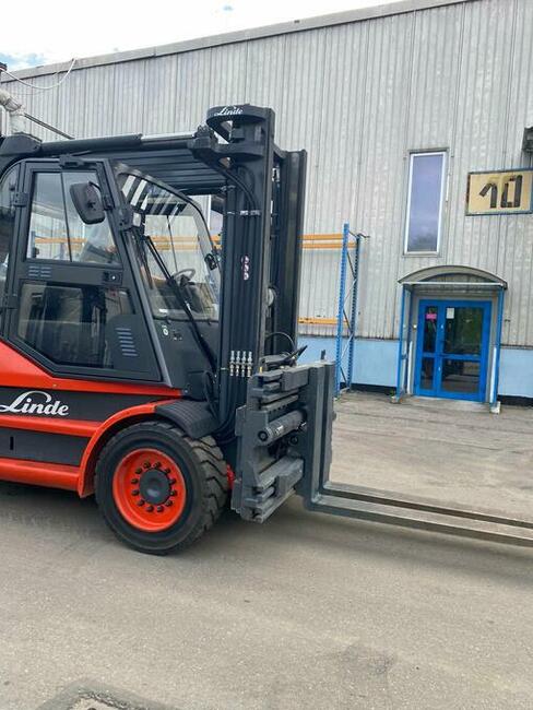 Linde H60 T wózek widłowy Linde 6 Ton, przesuw boczny widły