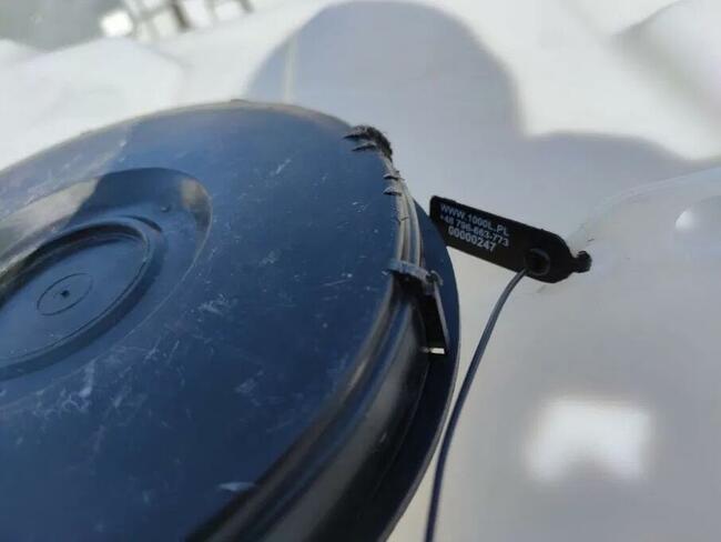 Wkład, zbiornik 1000 litrów, IBC, Mauzer II gatunek paleta