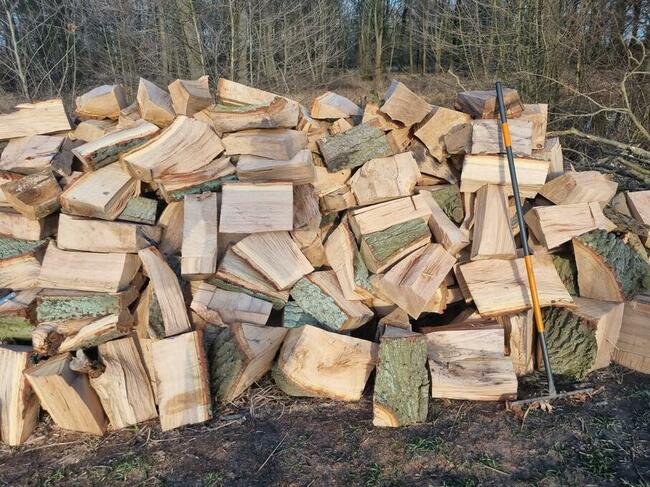 Drewno Kominkowe Opałowe Dąb Buk Wiąz Brzoza Olcha Sosna