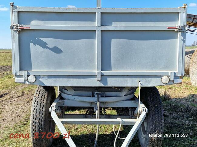 PRZYCZEPA ROLNICZA DMC 4,98 t sprawna zarejestrowana sztywna