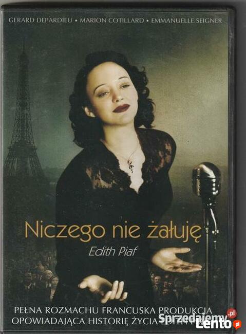 Niczego nie żałuję Edith Piaf DVD