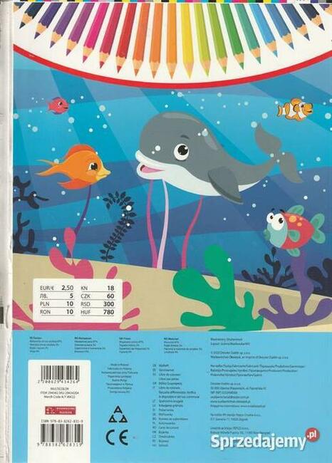 Mega Colour 126 stron do kolorowania