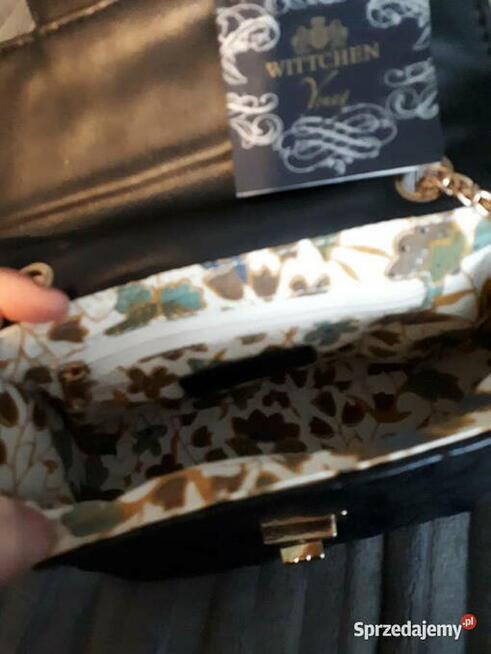 Torebka Wittchen 88-4Y-303-7 pikowana, kuferek.