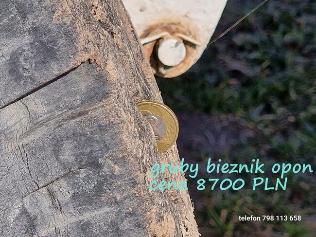 PRZYCZEPA ROLNICZA DMC 4,98 t sprawna zarejestrowana sztywna