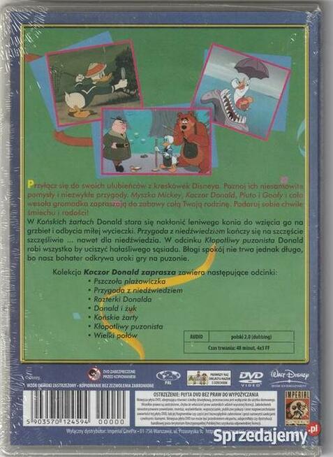 Kaczor Donald Zaprasza DVD