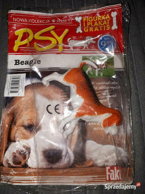 Psy Beagle plakat +figurka