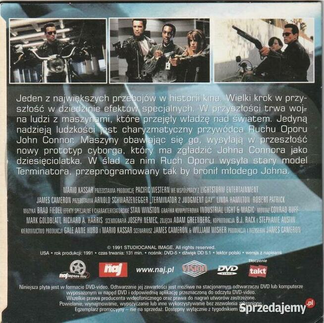Terminator 2. Dzień sądu DVD