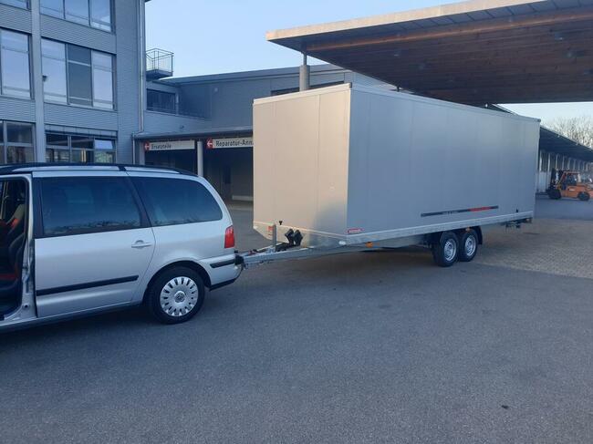 Przyczepa wystawowa Woermann event przyczep woermann