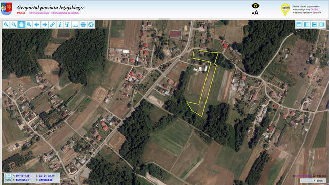 SPRZEDAM DZIAŁKĘ Z ZABUDOWANIAMI MALENISKA 77 POWIAT LEŻAJSK
