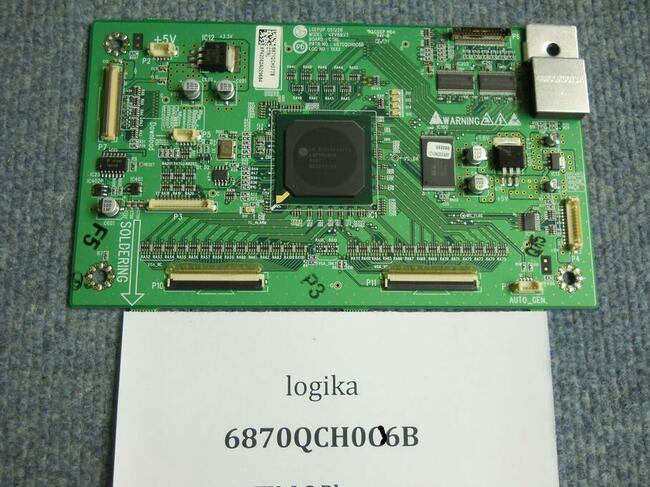 6870QCH006B , 42V8&X3 t-con z TV LG42PC1R    4-009