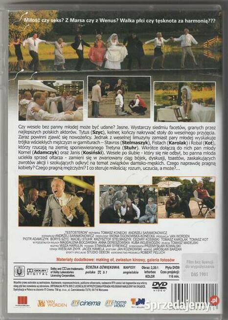Testosteron Adamczyk, Kot DVD