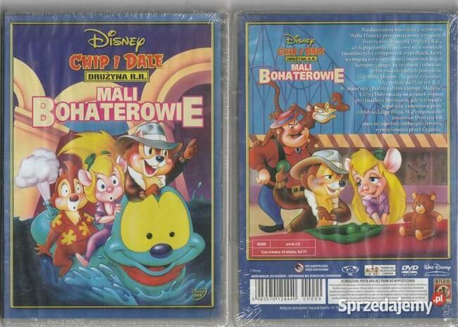 Chip i Dale Mali bohaterowie DVD