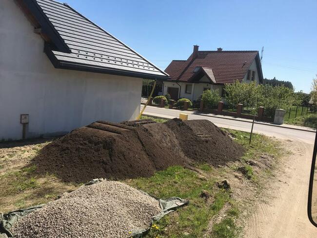 transport wywrotka piasek kamień ziemia piach czarnoziem