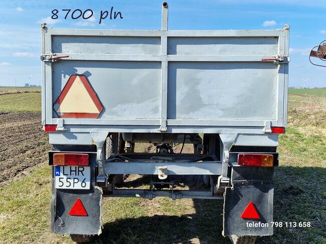 PRZYCZEPA ROLNICZA DMC 4,98 t sprawna zarejestrowana sztywna