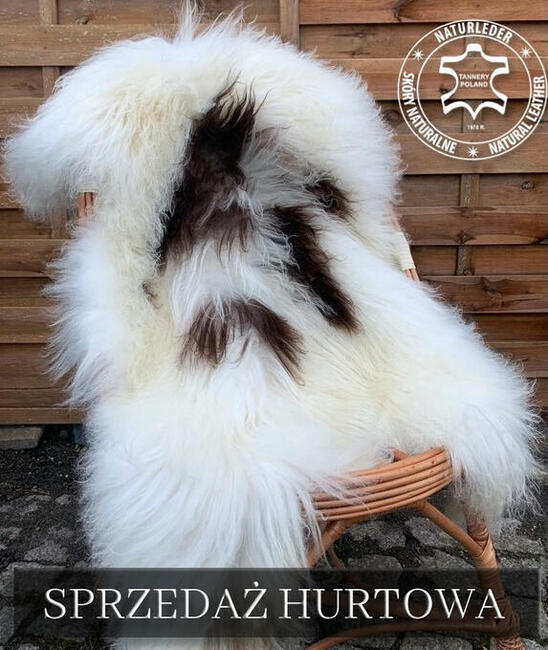 Bio garbowane skóry owcze i jagnięce. Organiczne